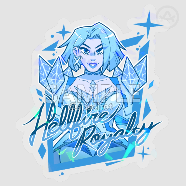 Emma Frost Transparent Sticker