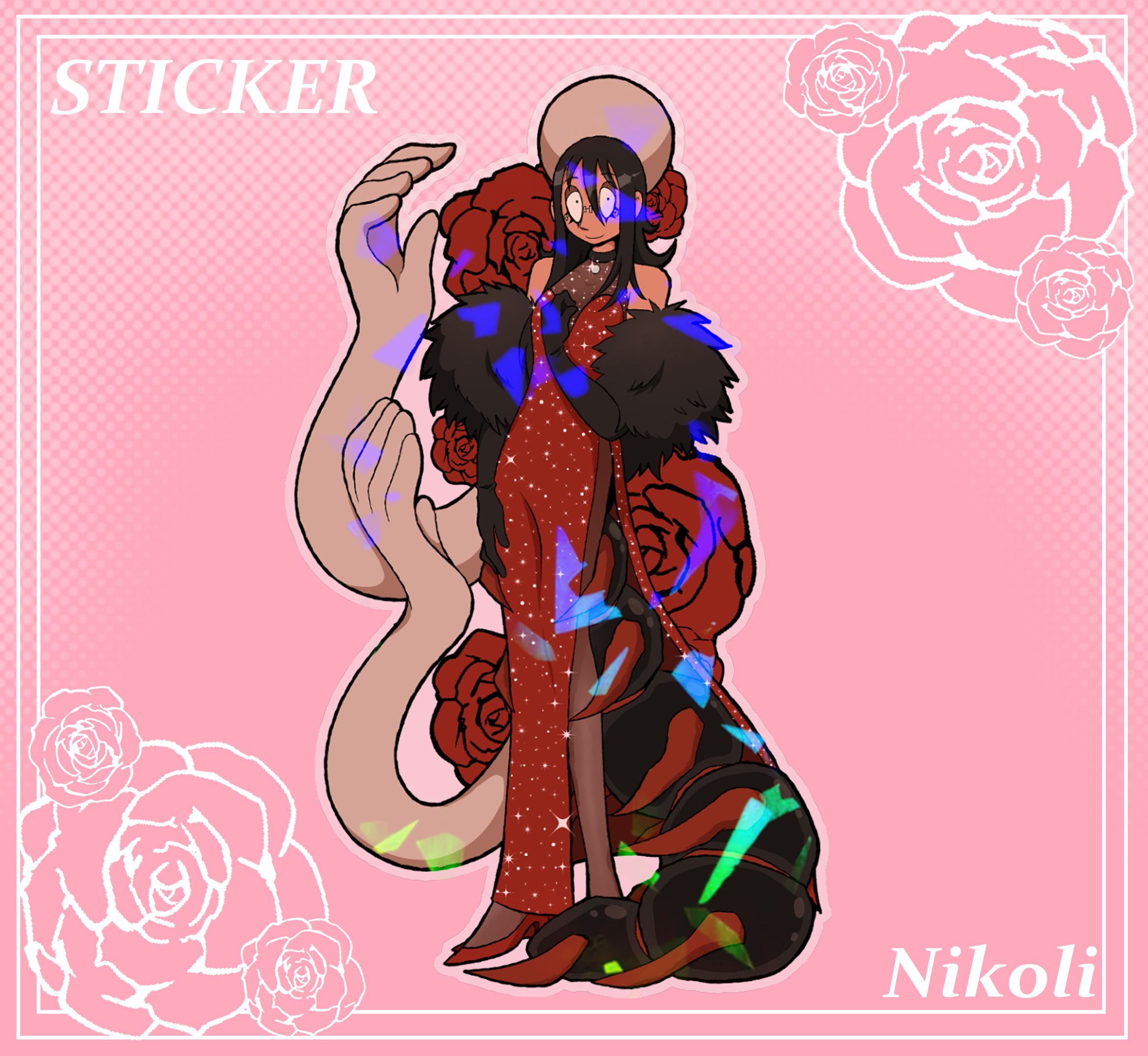 Nikoli Sticker - 2026 Golden Valentine Collection
