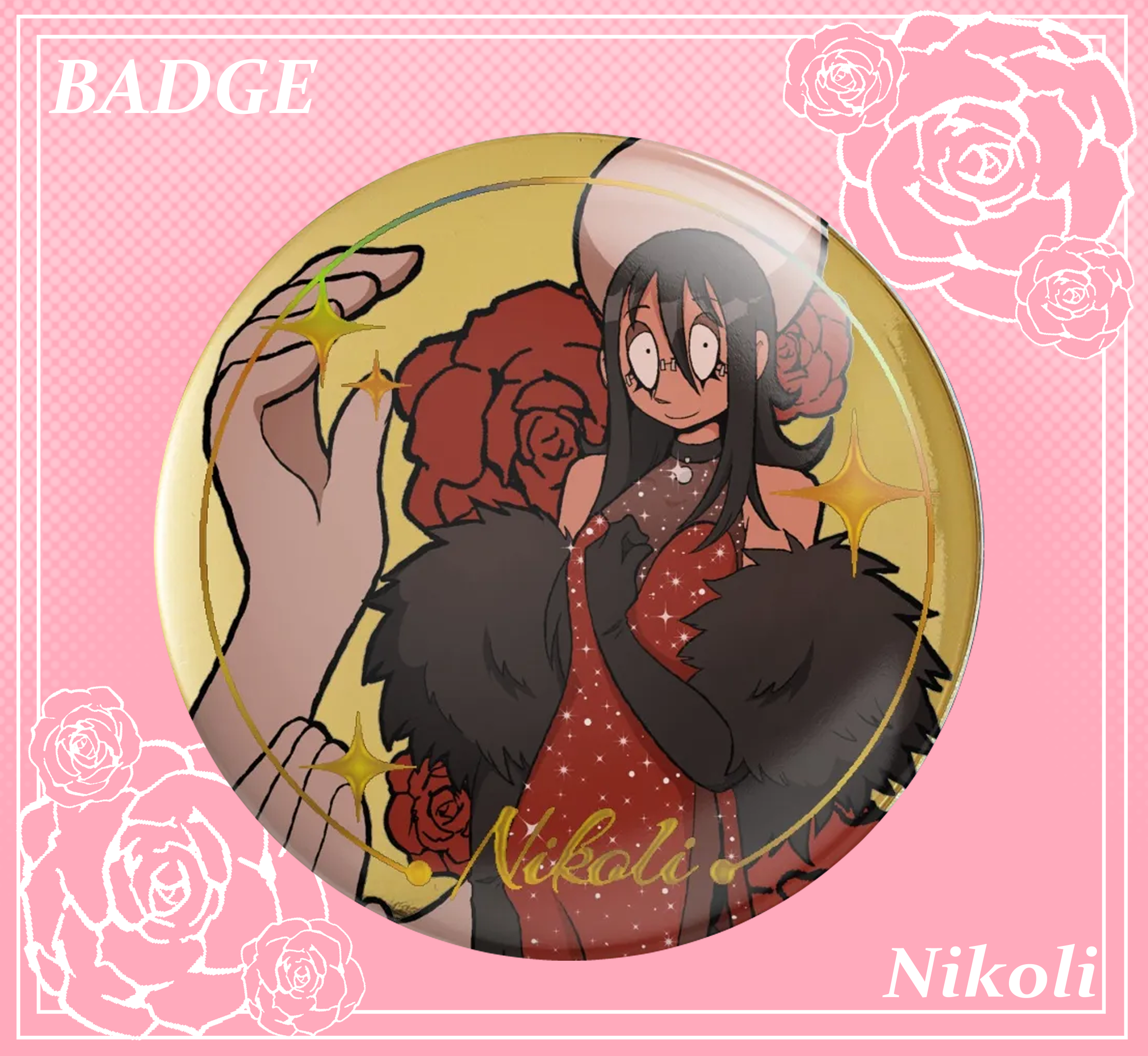 Nikoli Foil Badge - 2026 Golden Valentine Collection