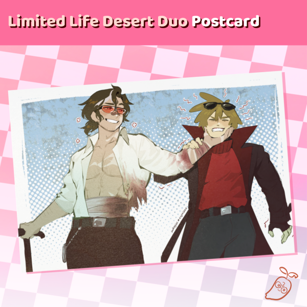 Desert Duo Limited Life Postcard
