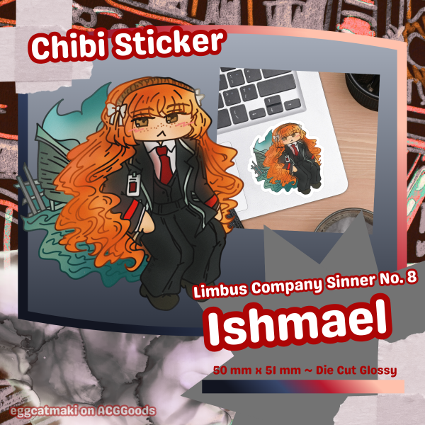 LCB Ishmael Chibi Sticker
