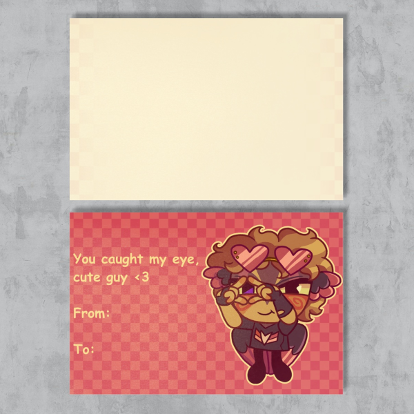 Cute Guy aka Grian Valentines Card