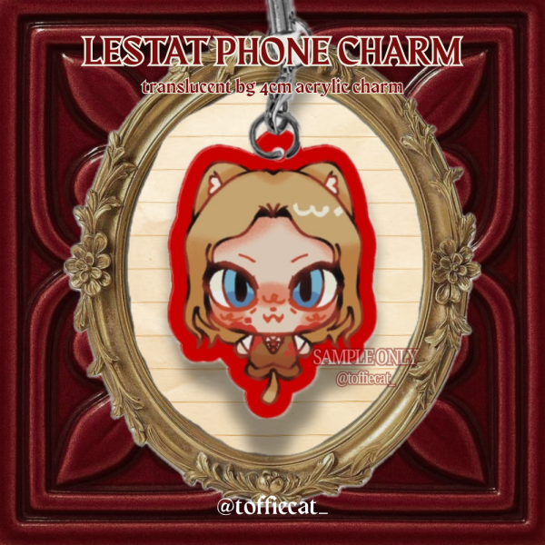 Lestat de Lioncourt Phone Charm
