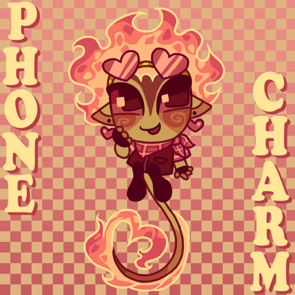 Heart Foundation Tango Phone Charm