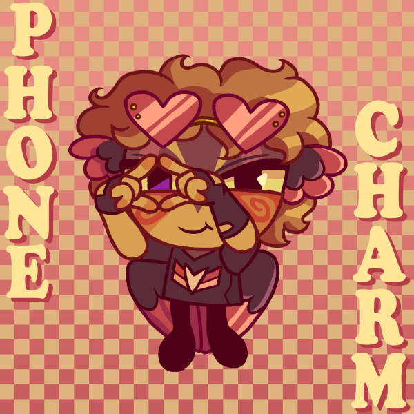 Cute Guy aka Grian Phone Charm