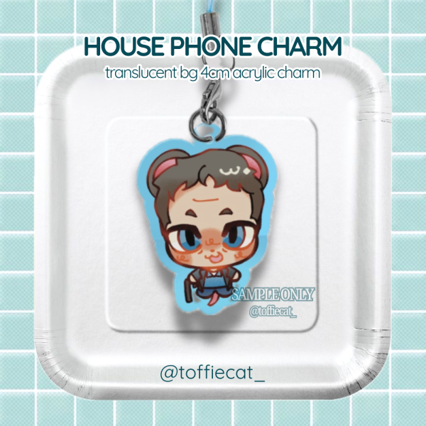 Gregory House Phone Charm