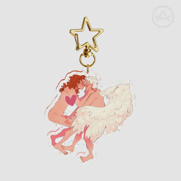 Aziracrow - Glitter Keychain