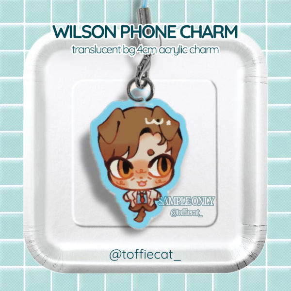 James Wilson Phone Charm