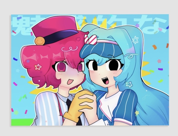 A5 Mesmeriser Miku Teto Poster