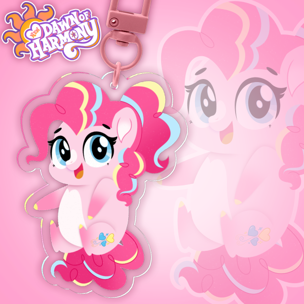 NDOH - Pinkie Pie Chibi Acrylic Keychain