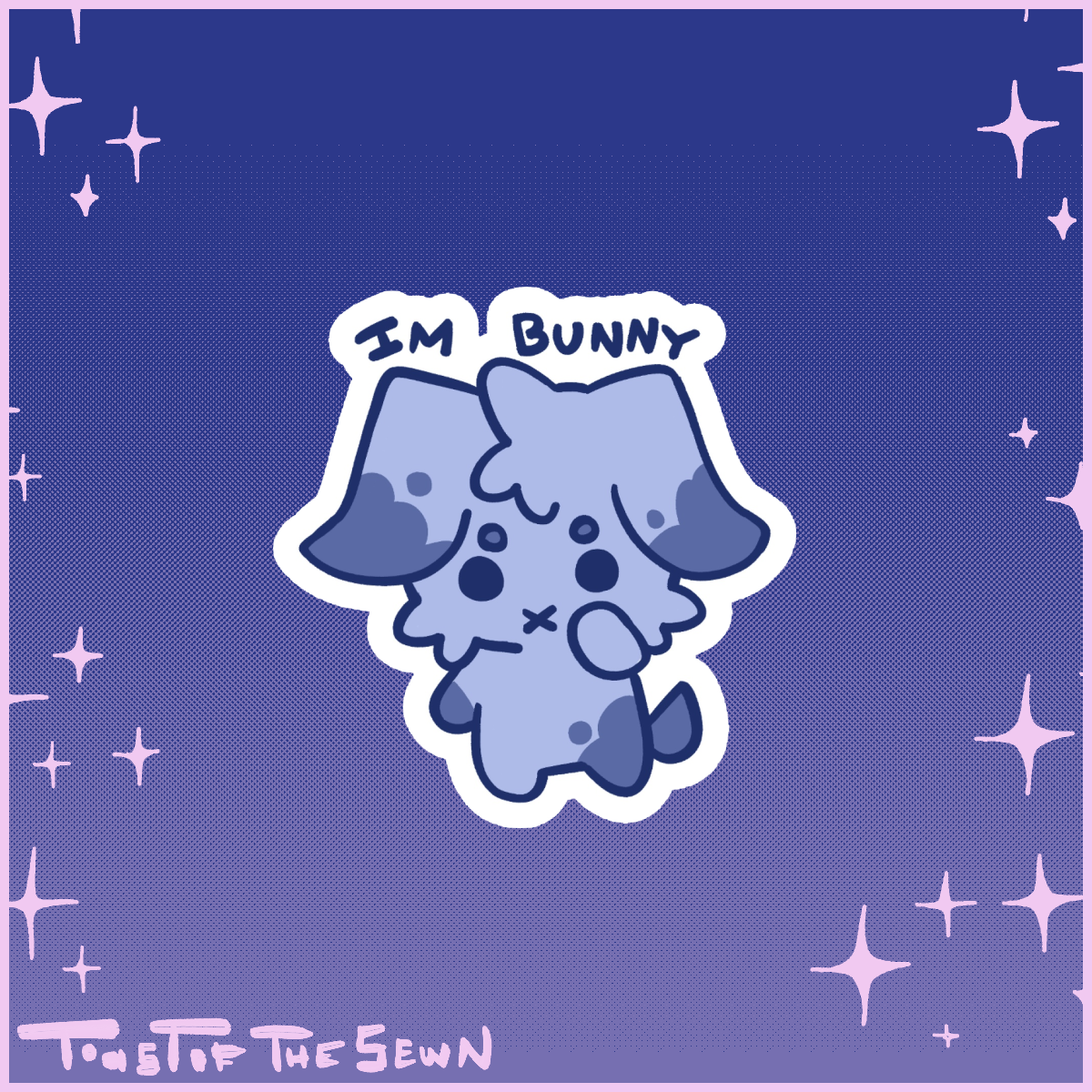 Im Bunny Sticker
