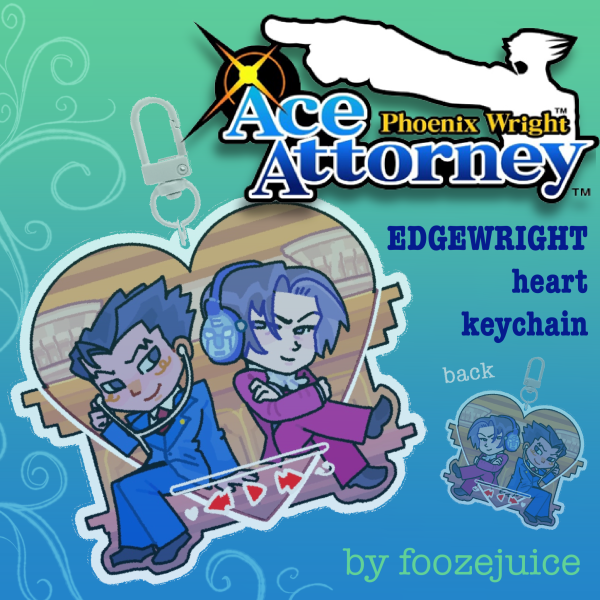 EdgeWright Heart (keychain)