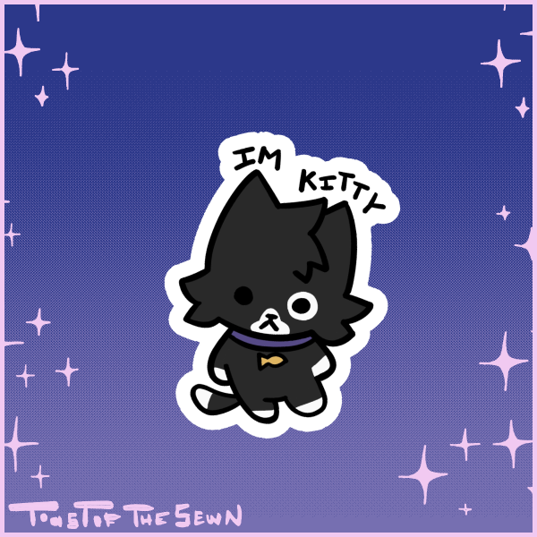 Im Kitty Sticker