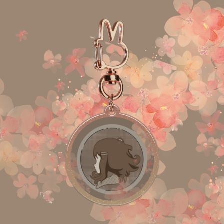 Jiyume Epoxy Glitter Acrylic Keychain