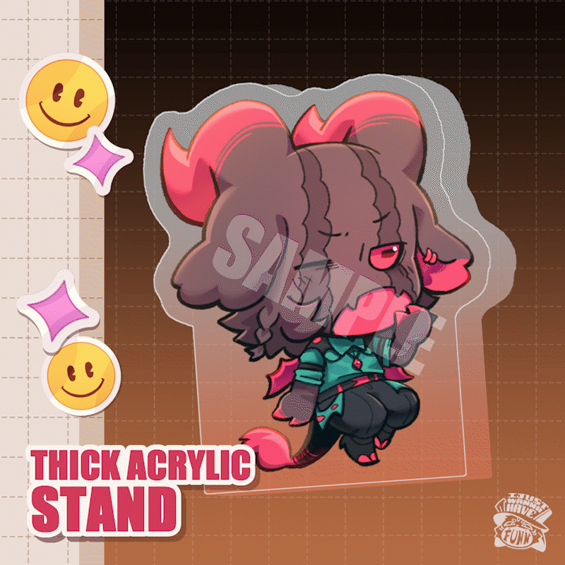 AZ ✦ Thick Acrylic Stand
