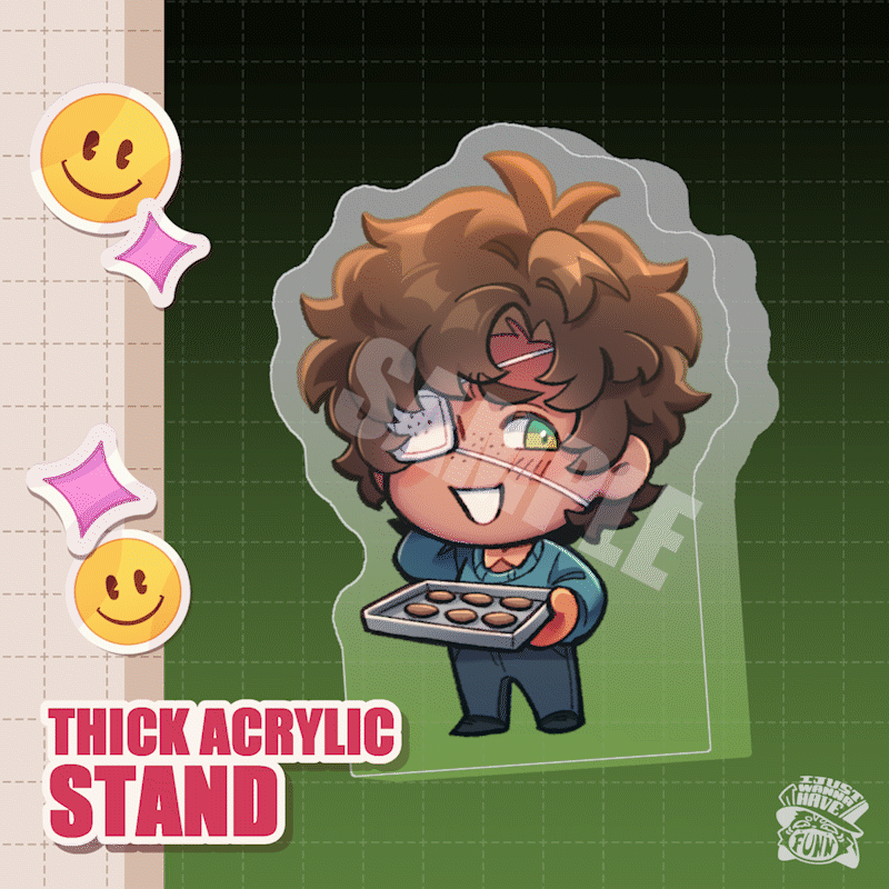 Lucien ✦ Thick Acrylic Stand