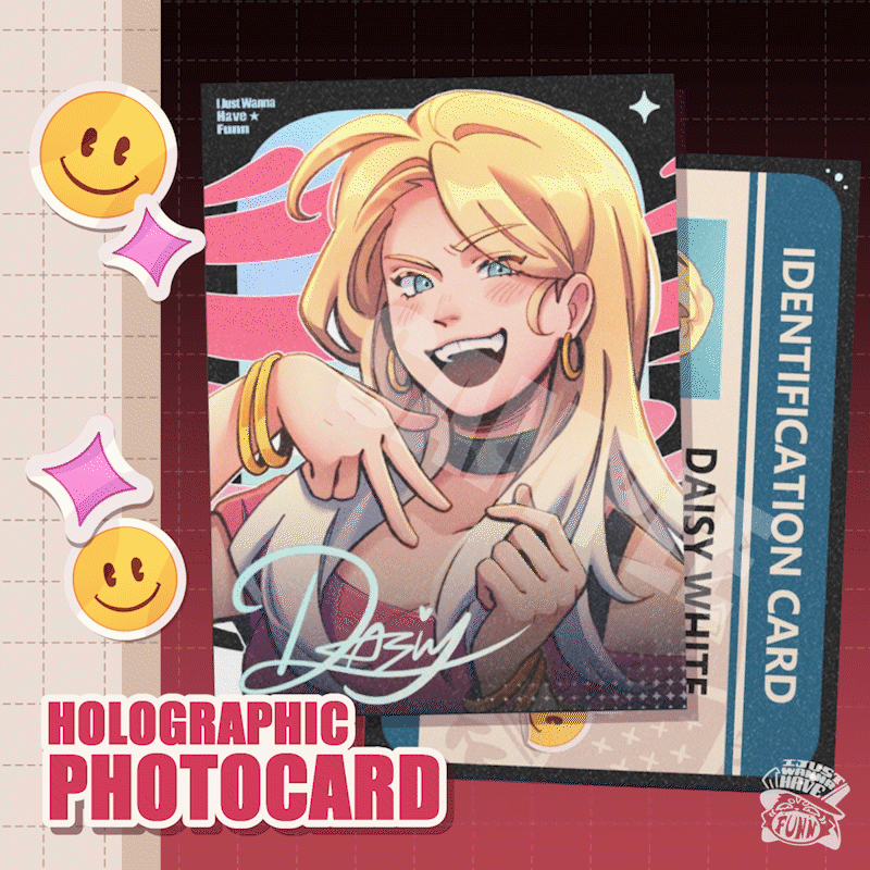 Daisy ✦ ID Holographic Photocard