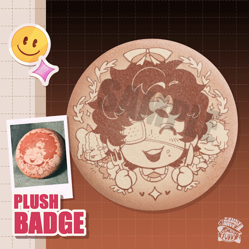 Scapegoat ✦ Plush Badge