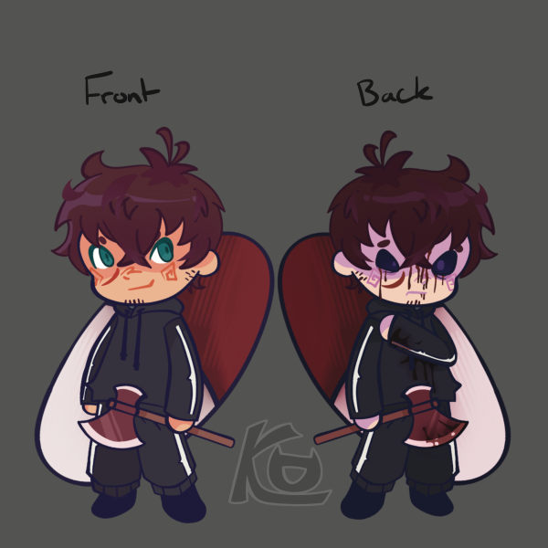 David Leatherhoff Acrylic Keychain