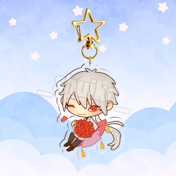 ZEN MYSTIC MESSENGER Clear Acrylic Keychains