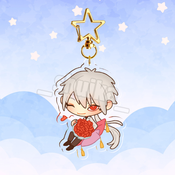 ZEN MYSTIC MESSENGER Clear Acrylic Keychains