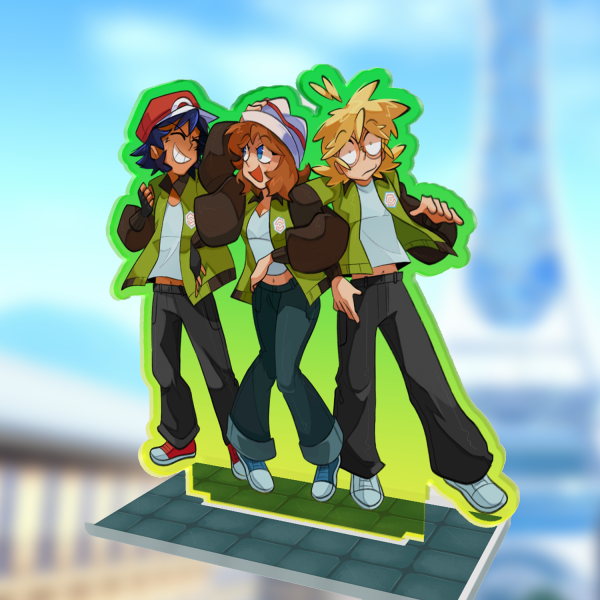 XYZ Crew Team MZ Standee