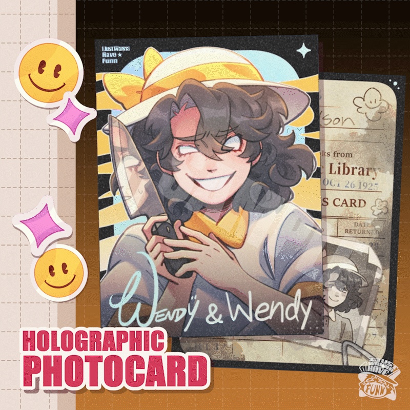Wendy ✦ ID Holographic Photocard