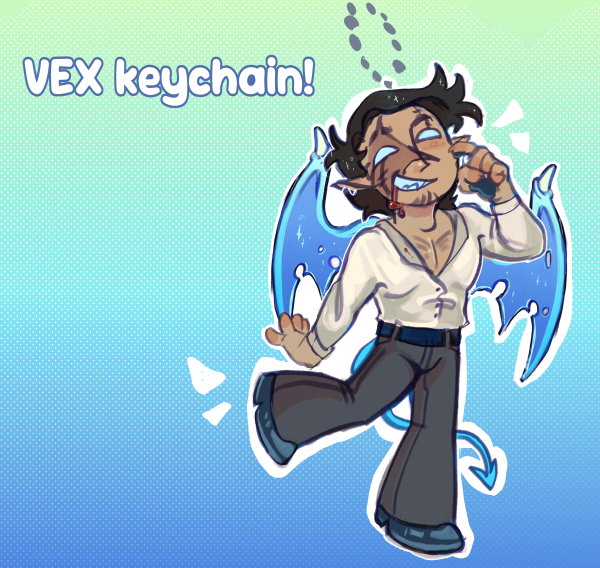 Vex Scar Keychain