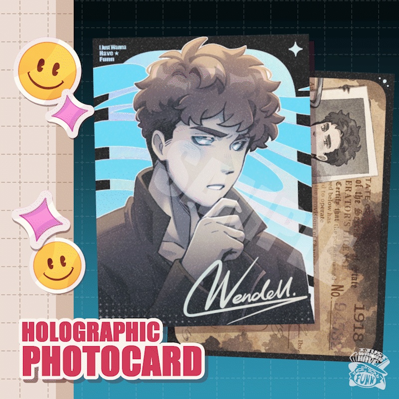 Wendell ✦ ID Holographic Photocard