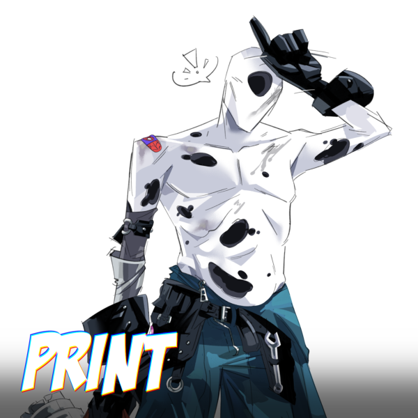 Jumpsuit Spot Mini Print