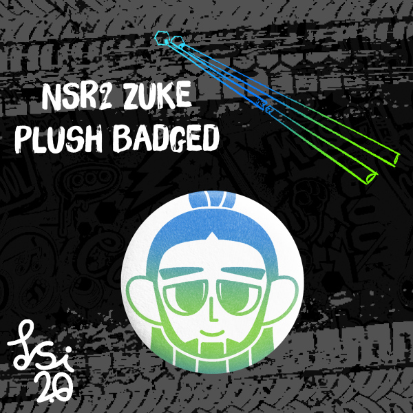 NSR2 Zuke Plush Badge