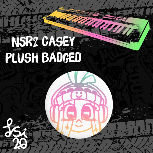 NSR2 Casey Plush Badge