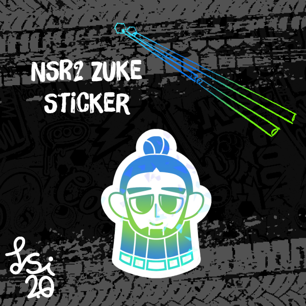 NSR2 Zuke Sticker