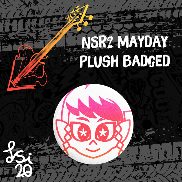 NSR2 Mayday Plush Badge