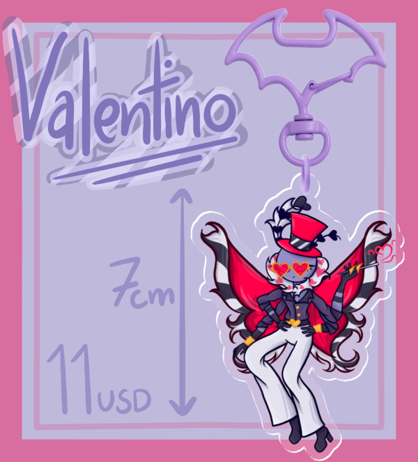 Valentino Keychain