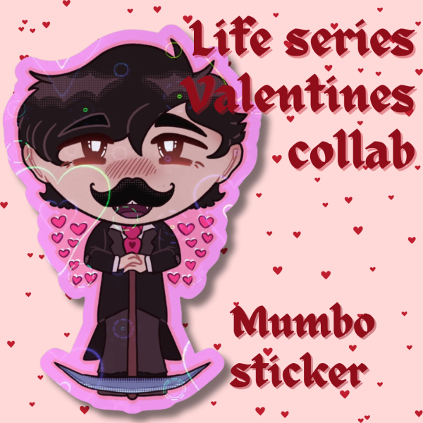 Valentines - Life series Mumbo sticker