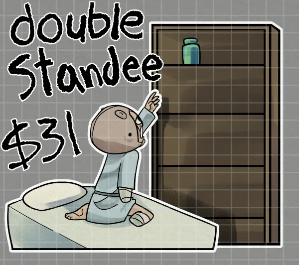 Nikaidou Morphine Double Standee