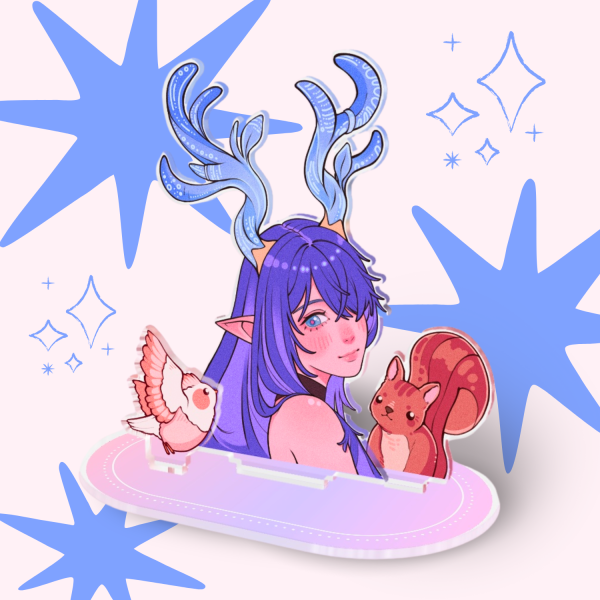 Lauma Triple Insert Standee [Genshin Impact]