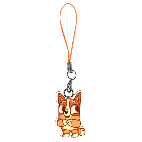 Bingo Clear Acrylic Phone Charm