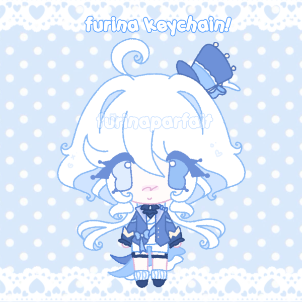 Furina Cheeb Keychain!