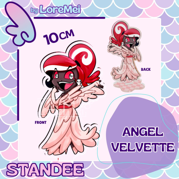 ꒰𑁬°Angel Velvette°໒꒱ || Acrylic Standee
