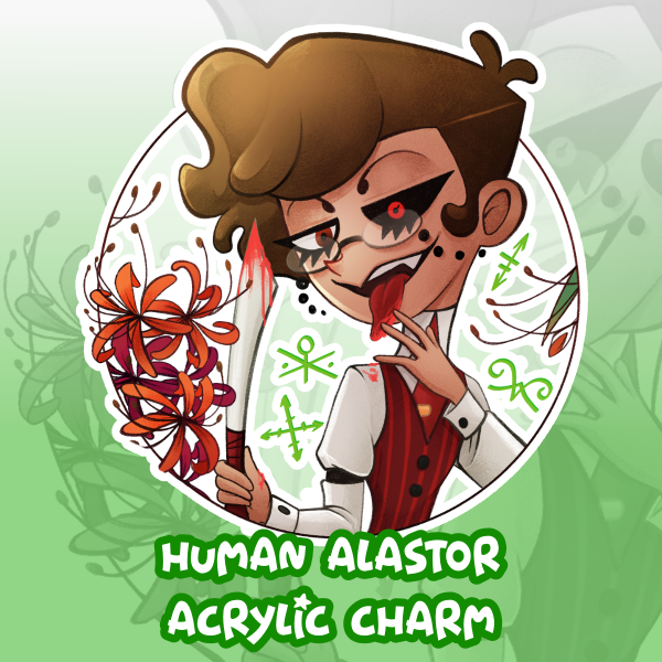 Hazbin Hotel Spider Lily Human Alastor