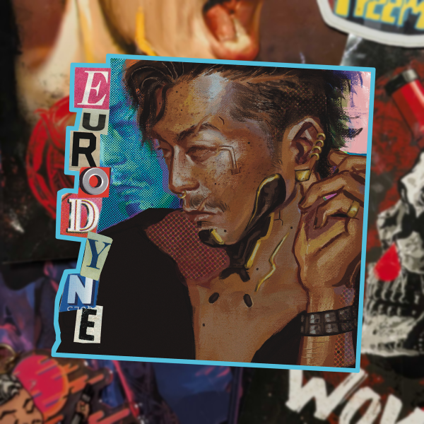 Kerry Eurodyne - Rainbow Sticker