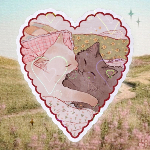 'In a Heart' Sticker