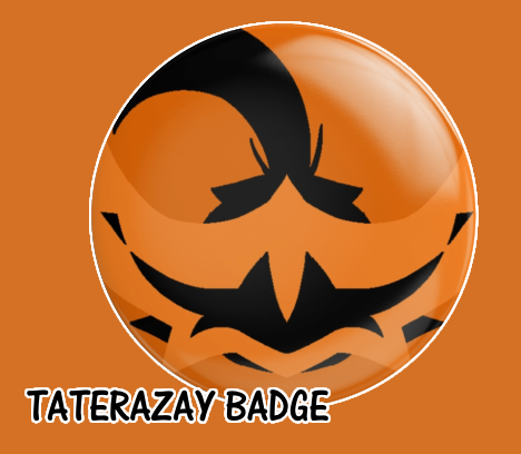 Round Taterazay Badge