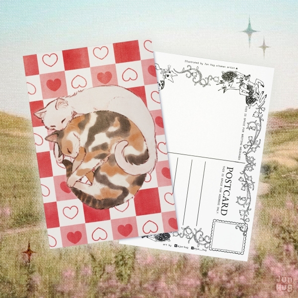 'Valentine!' Postcard