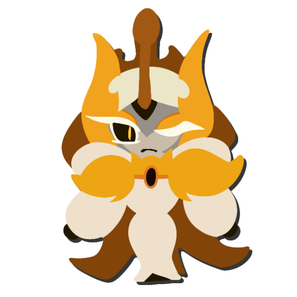 Longan Dragon Cookie Sticker