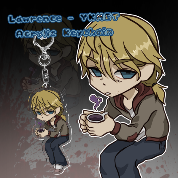 Lawrence - YKMET snack time keychain