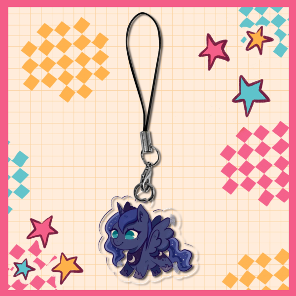 Luna Phone Charm