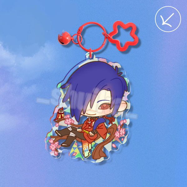 KOUJAKU DMMD DRAMATICAL MURDER Broken Glass Acrylic Keychains